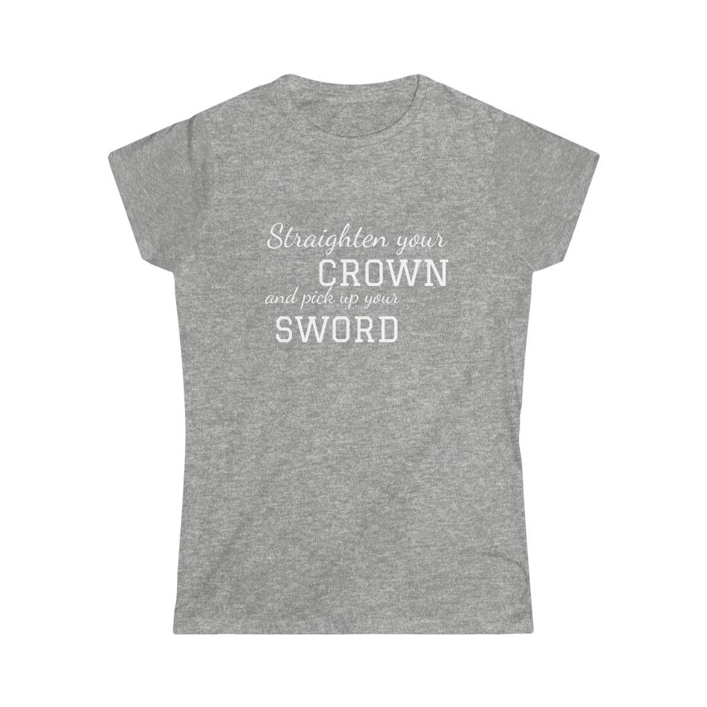 STRAIGHTEN YOUR CROWN tee