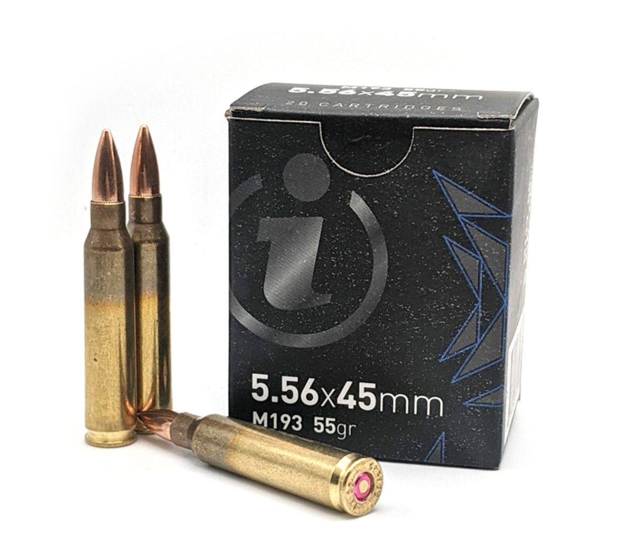 IGMAN 5.56 M193 55GR FMJ - 20 Round Box