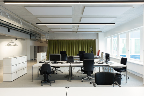 Büroausbau Max-Högger-Strasse 6 Zürich-Altstetten, Architektur Bauleitung, Generalplanung; Baumanagement Kostenplanung, Helvetica Property Investors AG