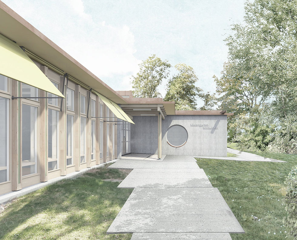 Neubau Kindergarten Rosswinkel Effretikon