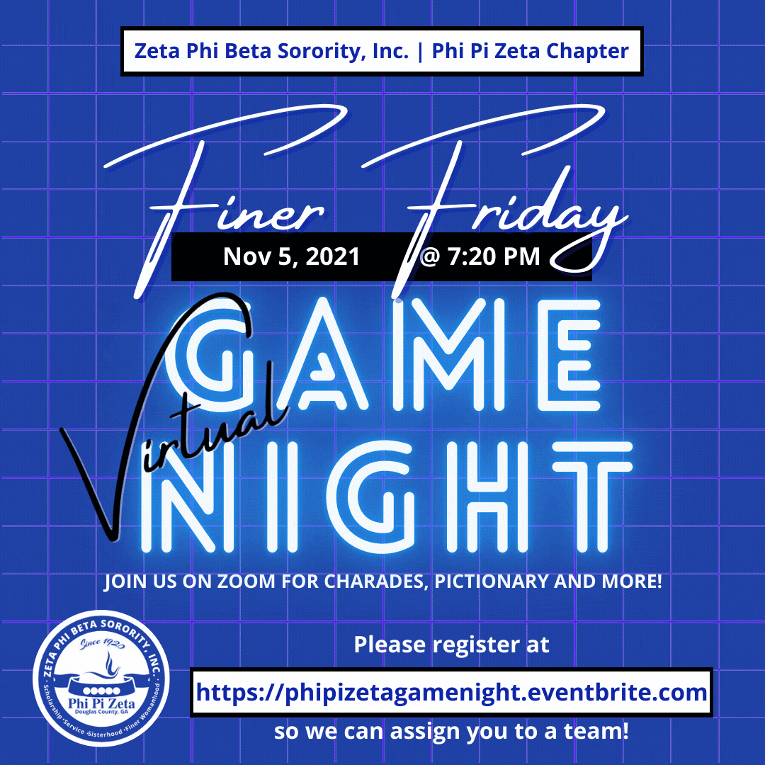 Virtual Game Night with Phi Pi Zeta