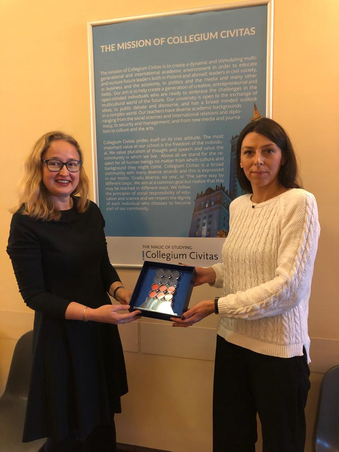 Collaboration between LCB and Collegium Civitas, Warsaw