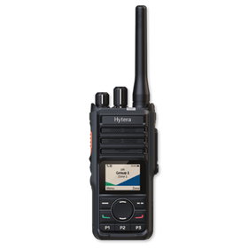 Custodia In Pelle Con Anello A D Rigido Da 3 Per Hytera HP700/HP705/HP780/HP785 – Compatibile Con Batteria BP2403, Resistente E Sicura Per Radio A Due Vie
