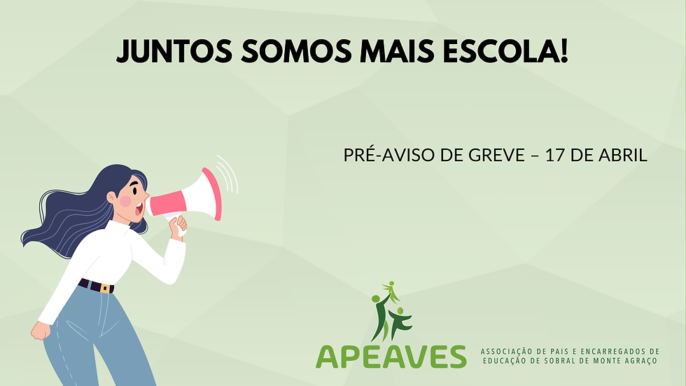 PRÉ-AVISO DE GREVE 