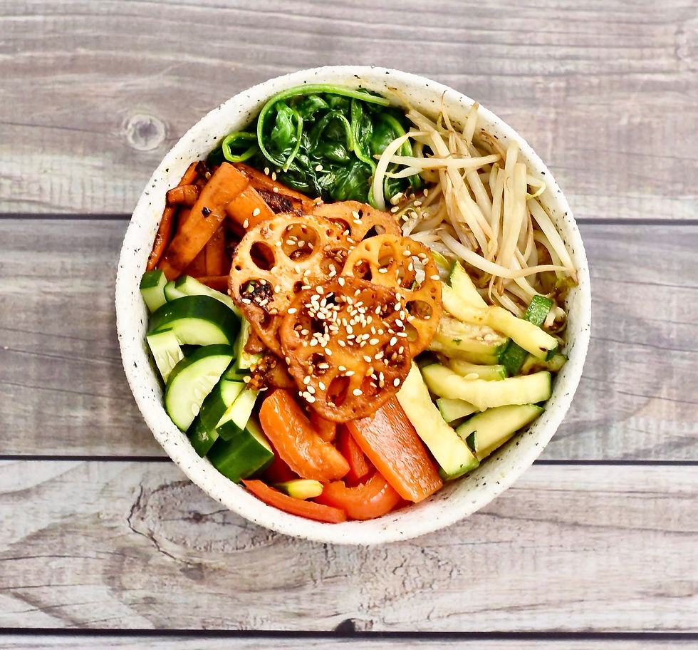 Vegan "Bulgogi" w/ veggies