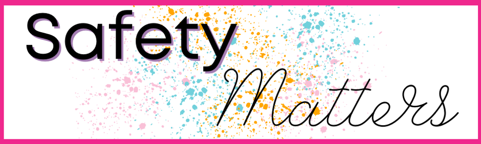 header for a face painting group to discuss safety matters
