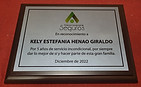 Placas Conmemorativas full color 