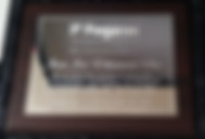 Placa Conmemorativa Plata Alemana Espejo