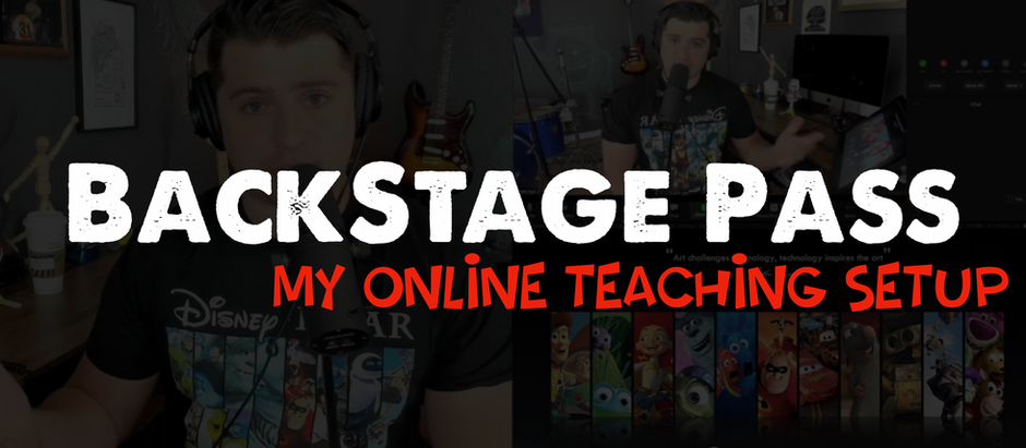 BackStage Pass - My Online Teaching Setup (Tyler)