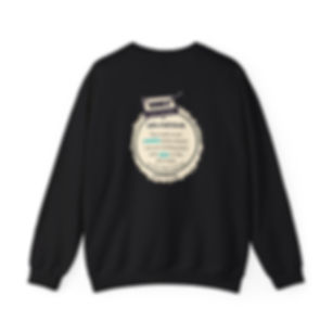 Crewneck Sweatshirt: GenX Caregiving Collection - Eat your veggies