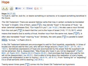 Bakers Evangelical Dictionary