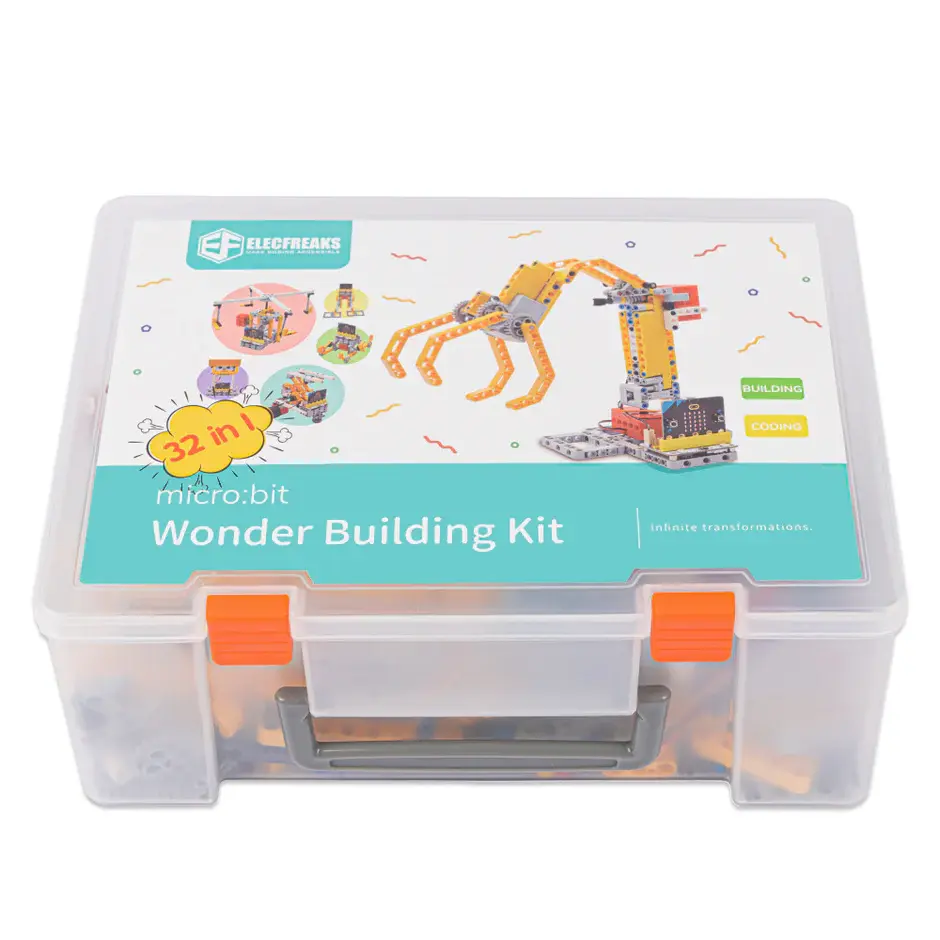 Miniatura: Kit Educacional Programável K12 com Componentes de Construção