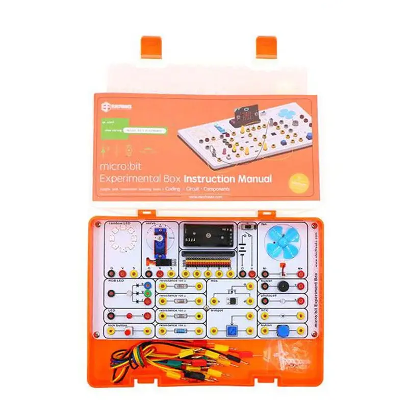 Caixa de experiências para micro:bit (sem micro:bit)