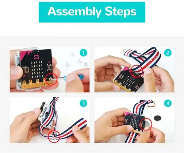 Miniatura: Kit de relógio de codificação inteligente micro:bit