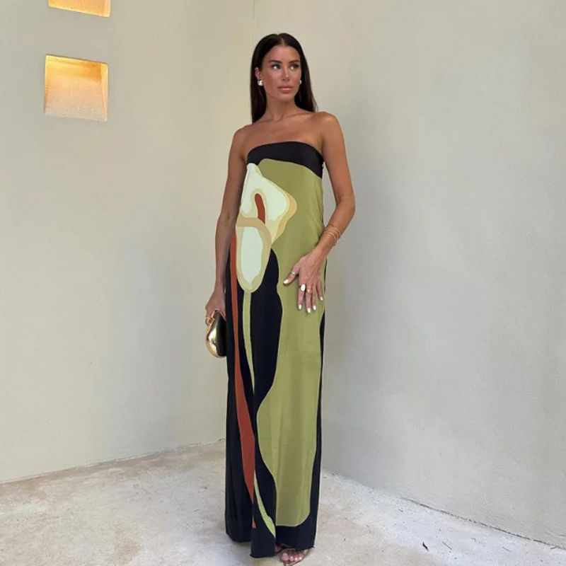 The Majorca Strapless Dress