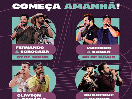 São Roque Fest começa nesta quarta-feira com apresentações de grandes nomes do sertanejo