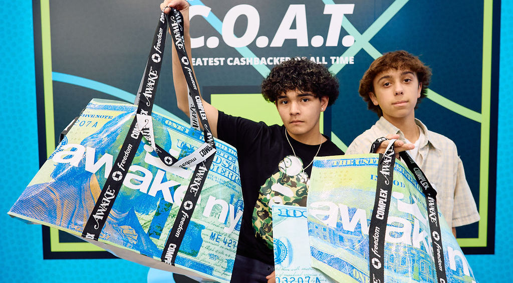Basketball and marketplace activation feat. merch collabs with Chase Freedom and Awake NY