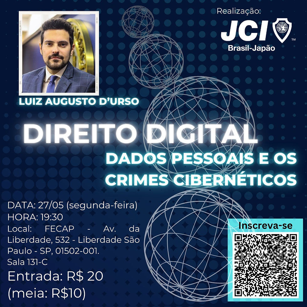 Direito Digital, Dados Pessoais e os Crimes Cibernéticos