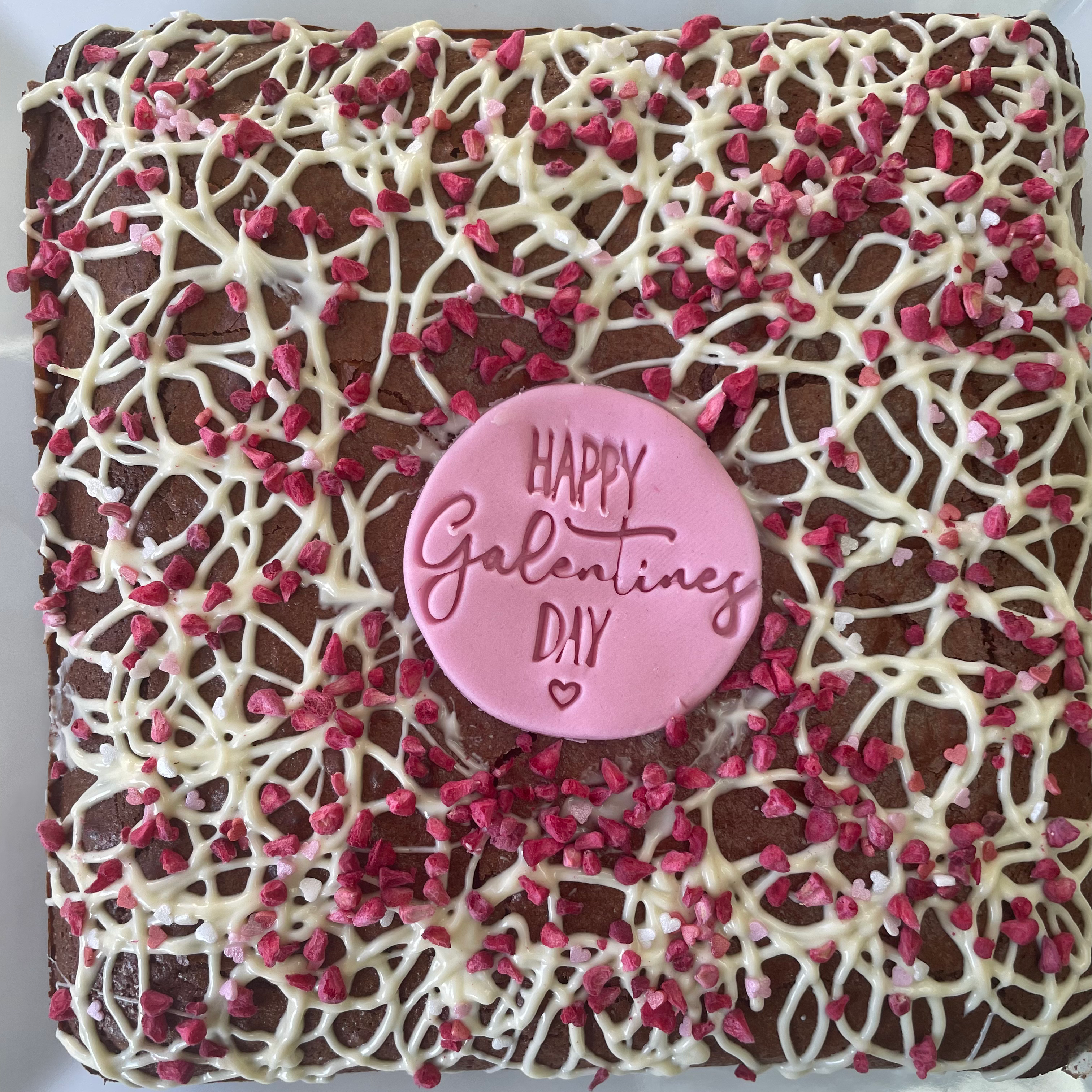 Galentine's Day Brownie