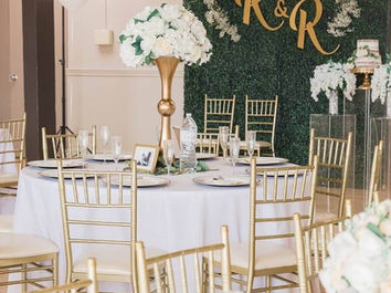 Wedding Table Setups in Brampton: Elegant Dining by K&M Party Rentals