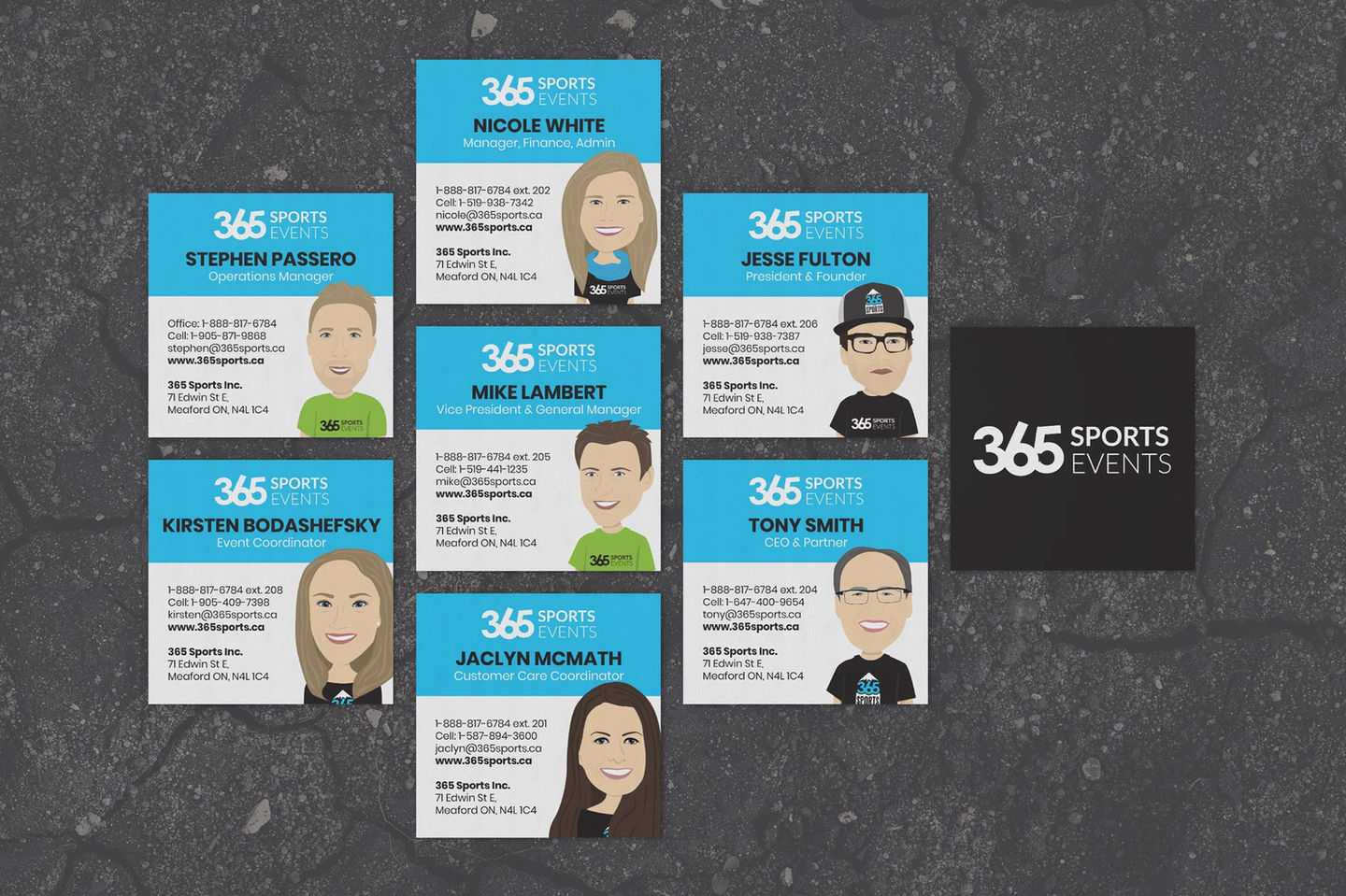 business card design