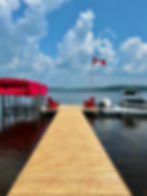 Sunset Docks Muskoka Demo dock in Muskoka