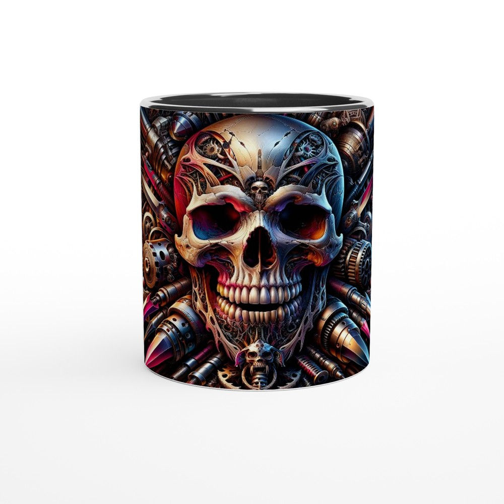 Mug céramique Harley Skull