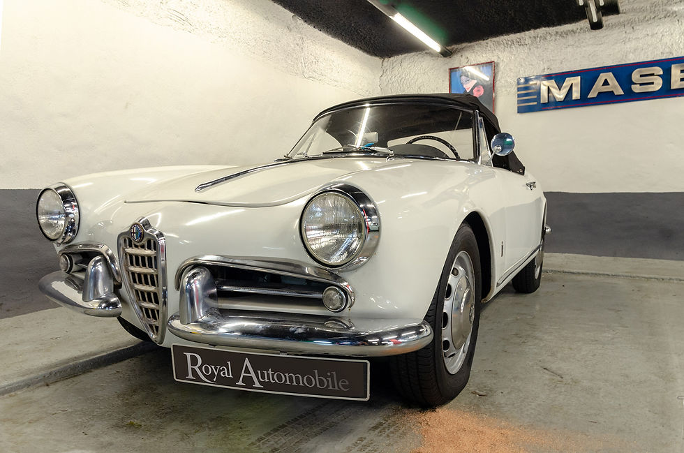 Miniature : ALFA ROMEO Giulietta Spyder 1300 châssis court (750d)