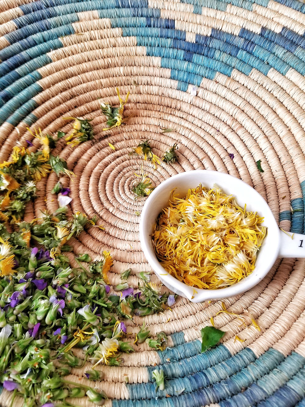Litha - Bake Dandelion Shortbread