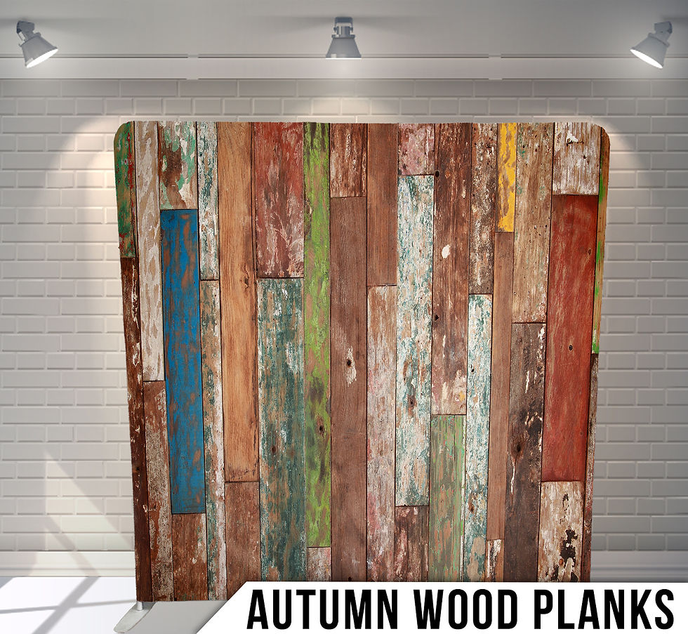 Autumn Wood Planks