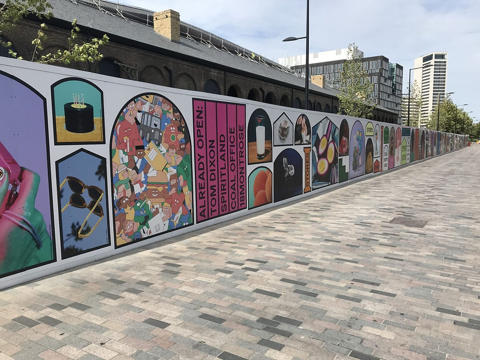 hoarding sign artwork
