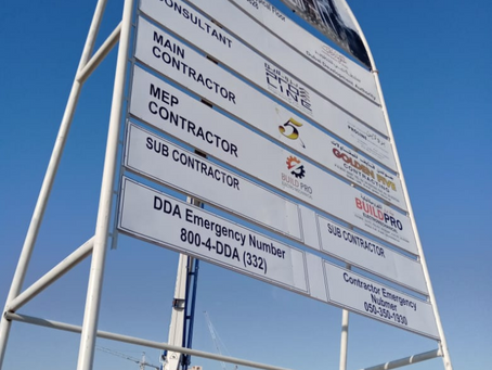 Construction Signage Essential for Site Safety and Compliance