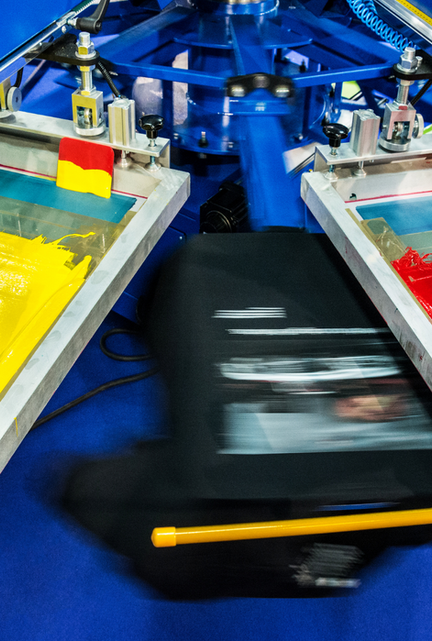 Screen printing in Nottingham
