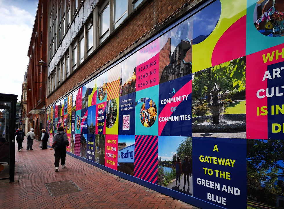 hoarding sign artwork