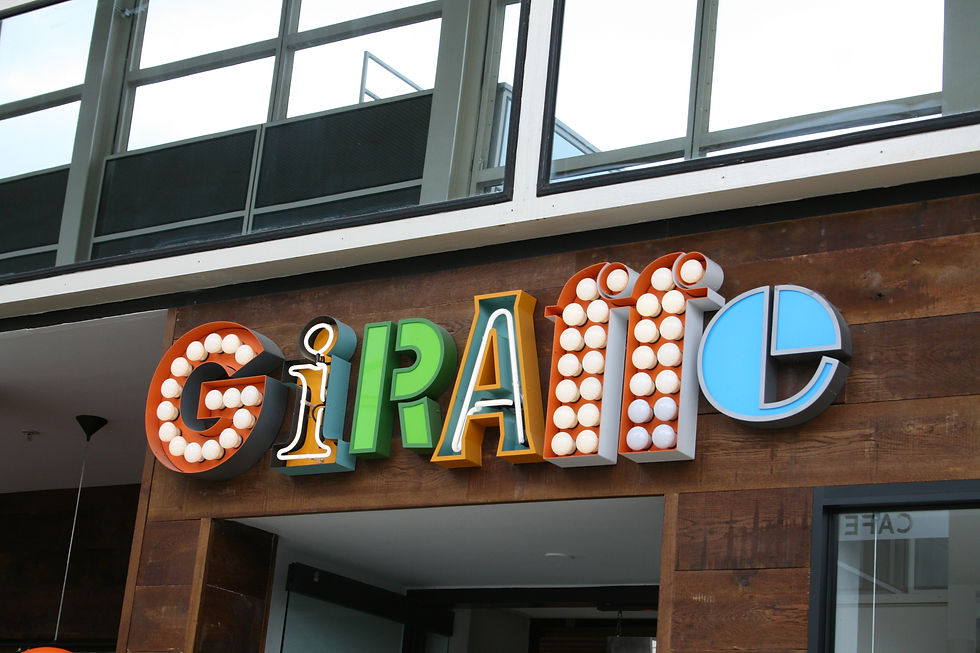 giraffe sign nottingham