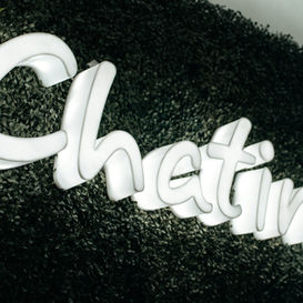 backlit acrylic sign