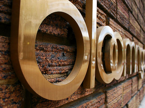 brass signs 