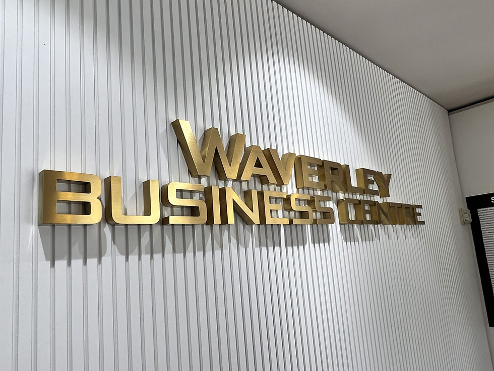 Custom Metal Signs for Business: Making a Lasting First Impression