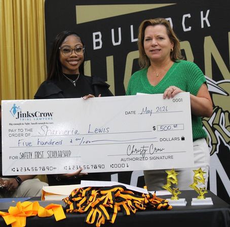 Jinks Crow Trial Lawyers Awards $7,000 in Scholarships to Local High School Seniors