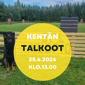 Kentän kevät talkoot