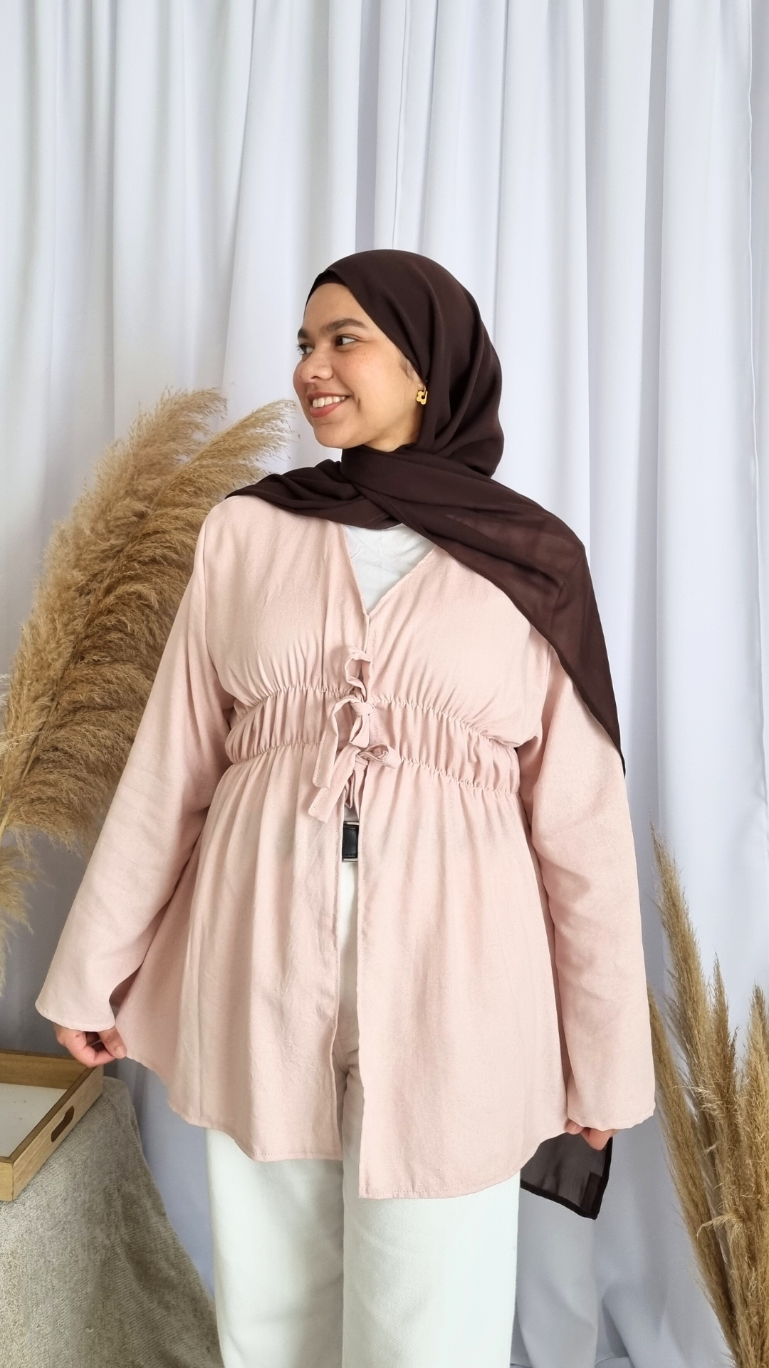 Saara Blouse (soft pink)