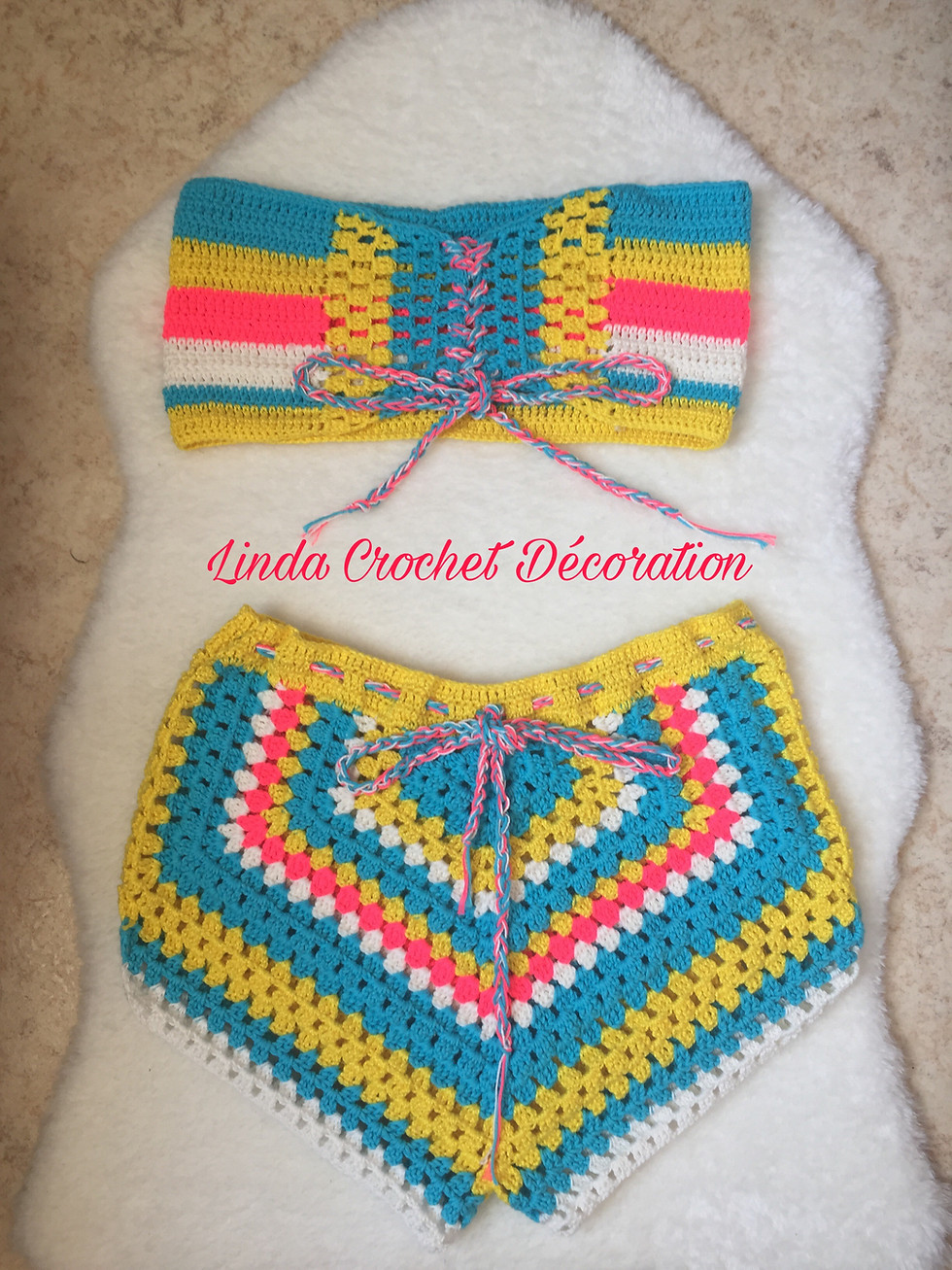 Miniature : Ensemble de plage multi-colore