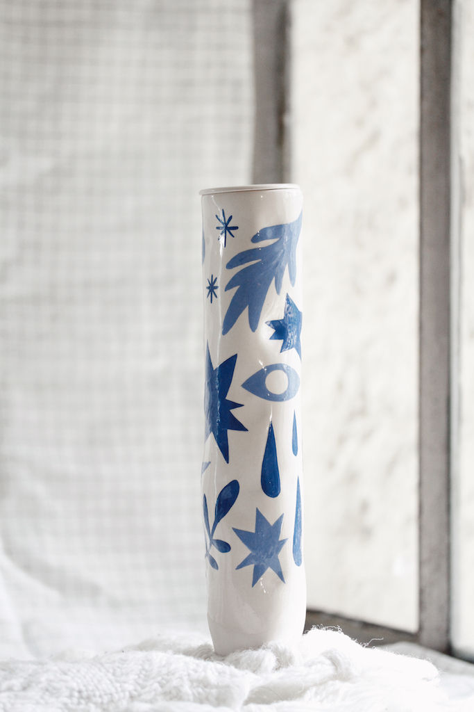 Miniature : LARGE OYA TUBE RÊVE BLEU