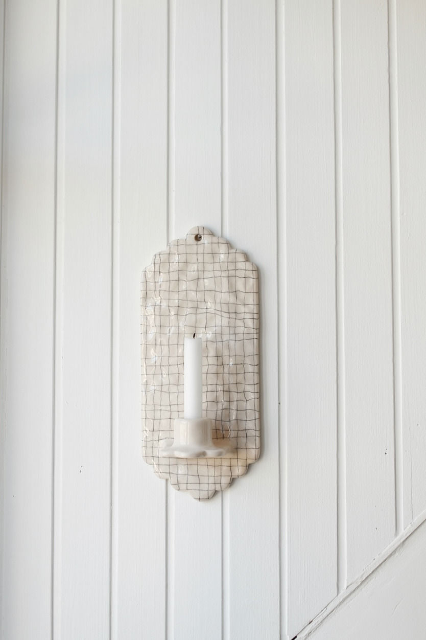 LE BOUGEOIR MURAL PETIT QUADRILLAGE