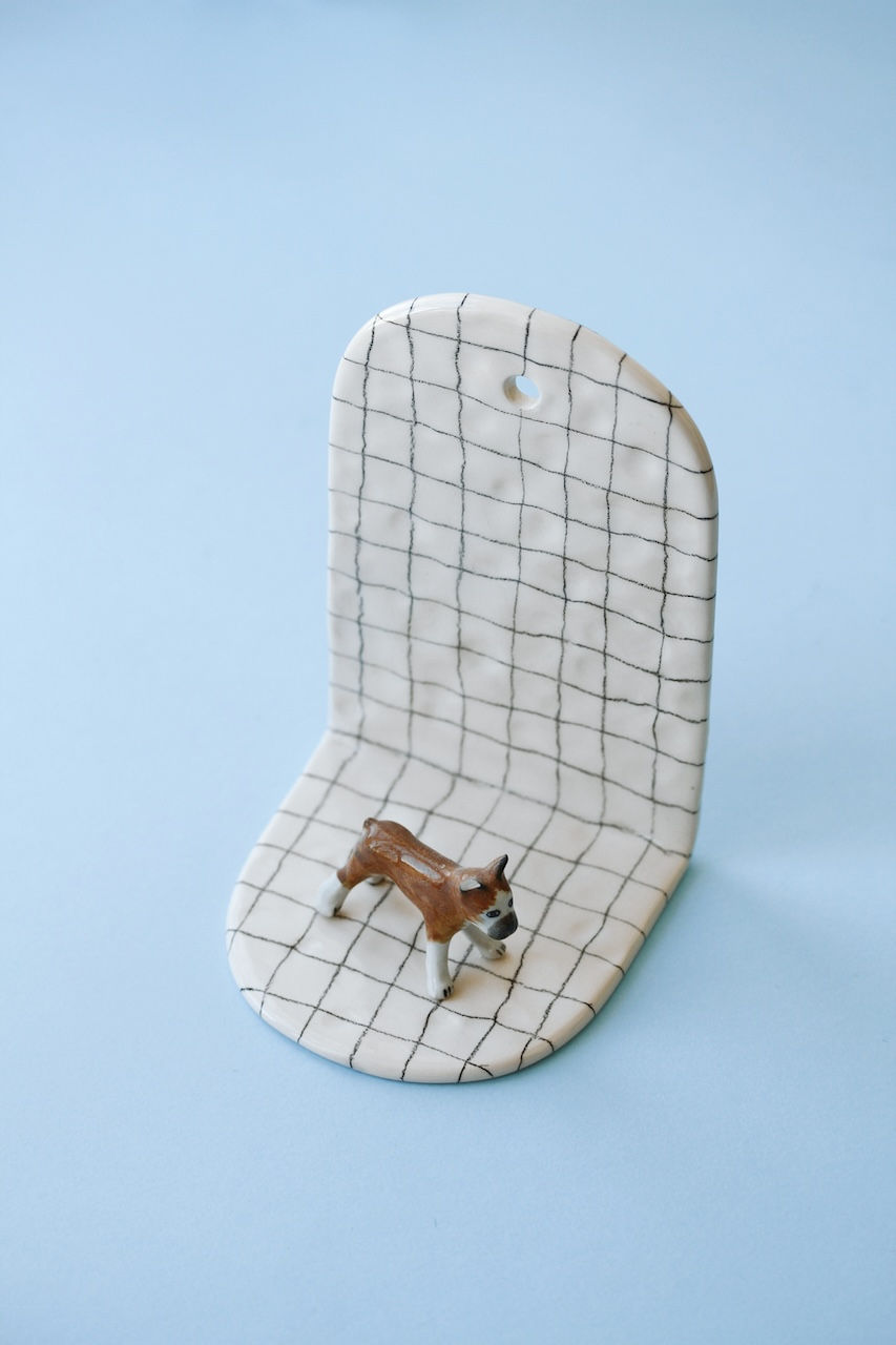 Miniature : ETAGERE BRILLANTE QUADRILLAGE
