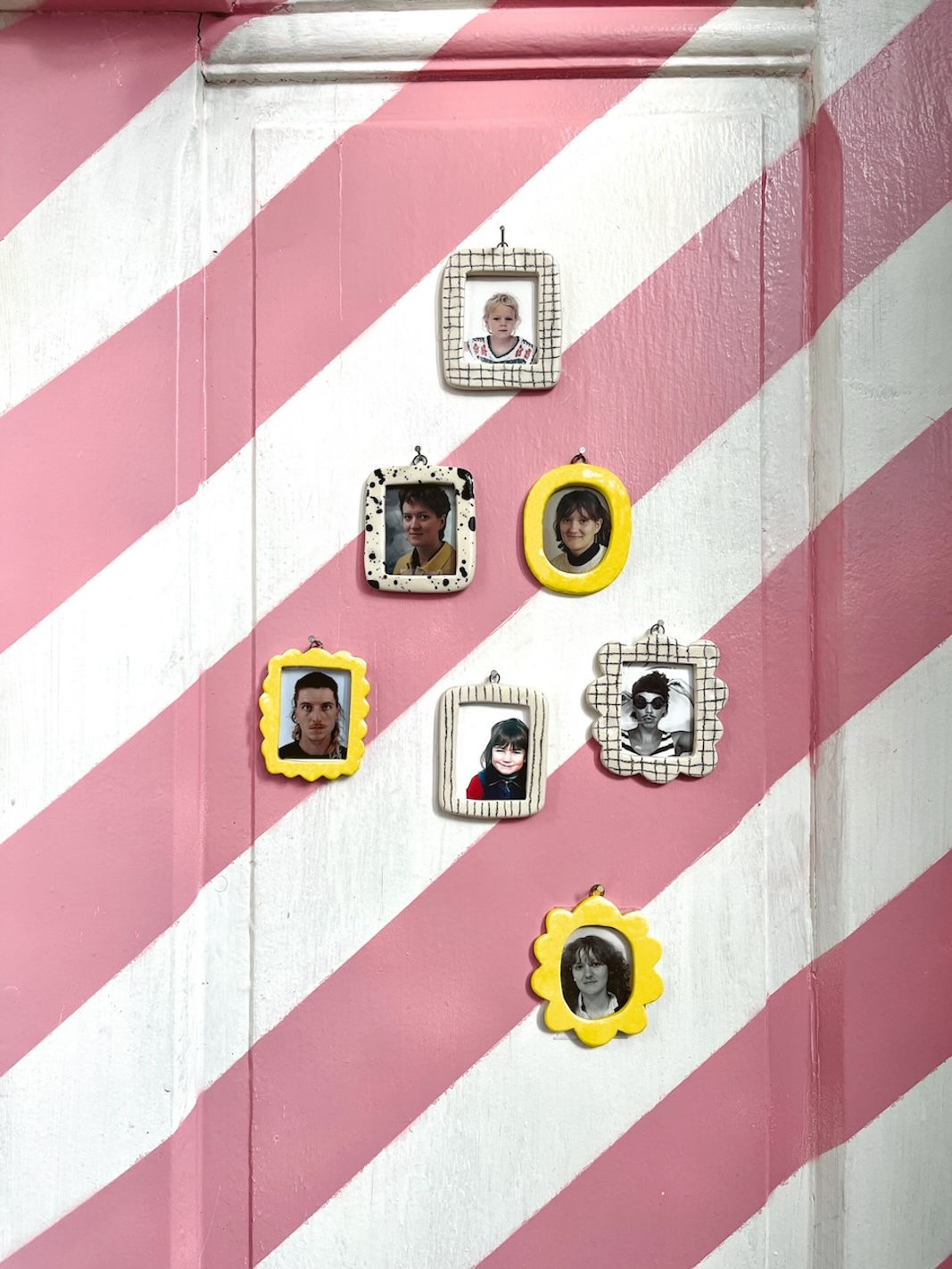 LES CADRES PHOTO D'IDENTITÉ JAUNE