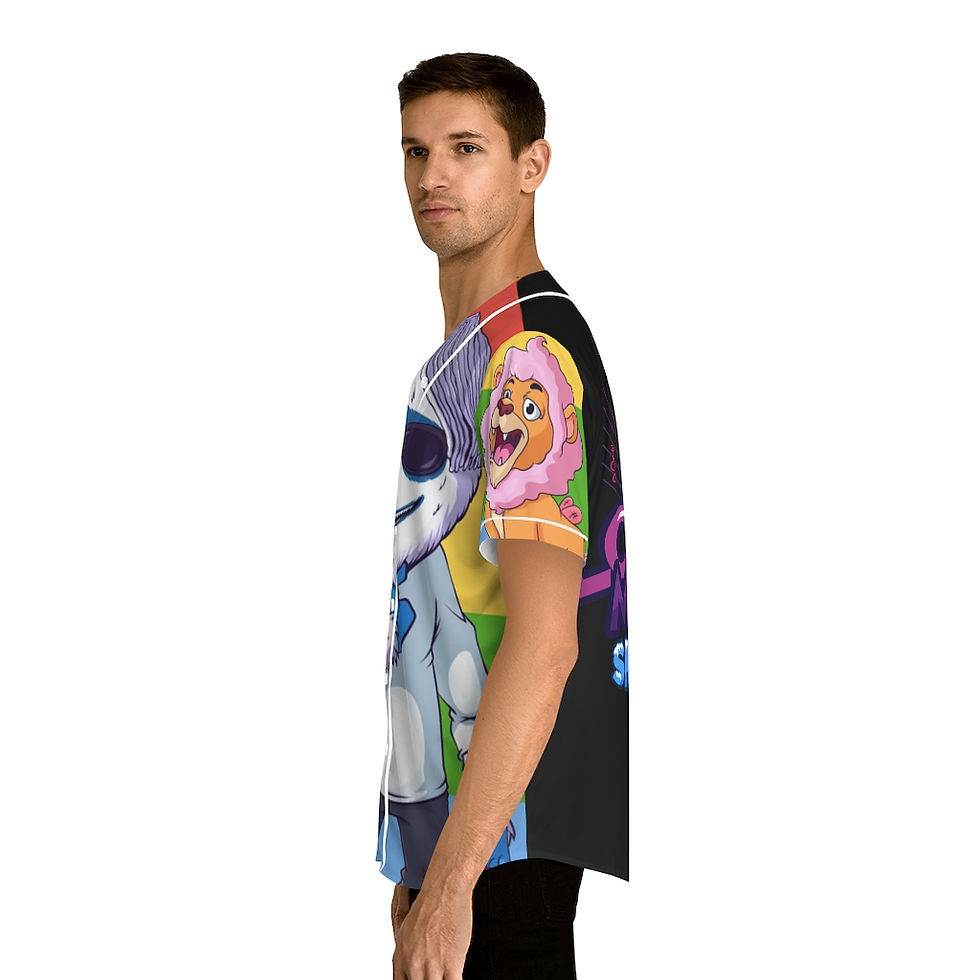 Thumbnail: Men's Baseball Jersey (AOP)