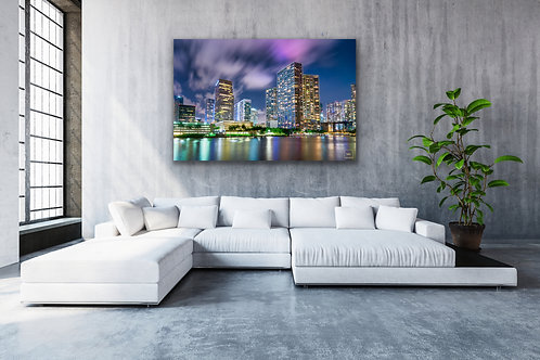 Brickell Key by Night