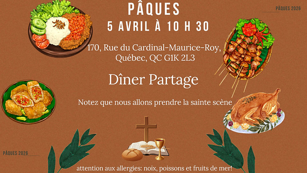 Célébration de la fête de Pâques