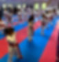 family martial arts class
